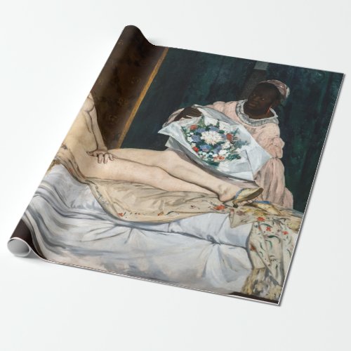 Edouard Manet _ Olympia Wrapping Paper