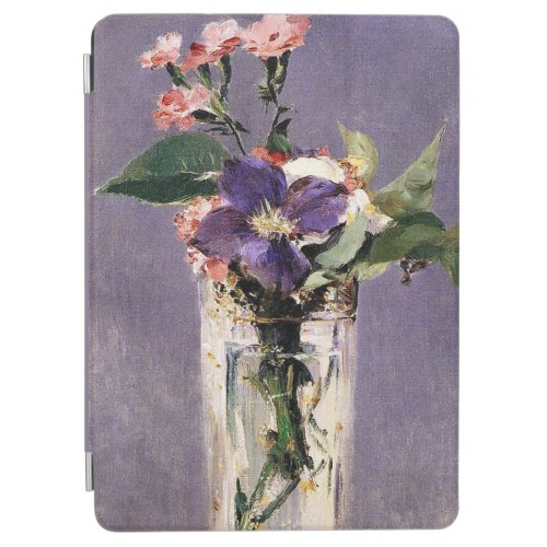 Edouard Manet _ Pinks and Clematis iPad Air Cover