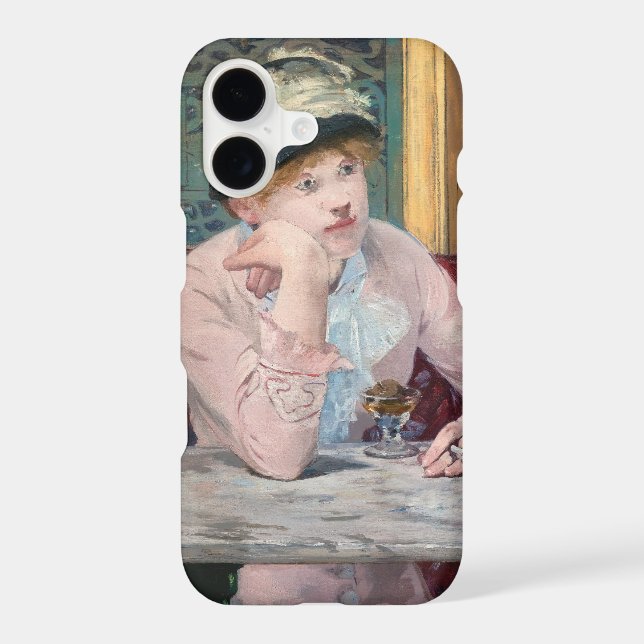 Edouard Manet - Plum Brandy Case-Mate iPhone Case (Back)
