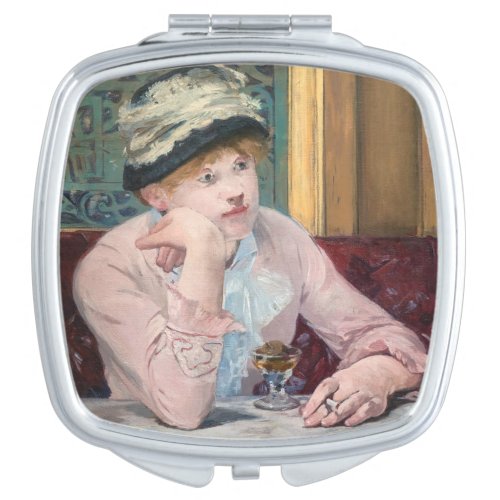 Edouard Manet _ Plum Brandy Compact Mirror