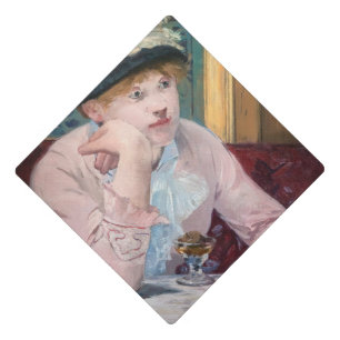 Edouard Manet - Plum Brandy Graduation Cap Topper