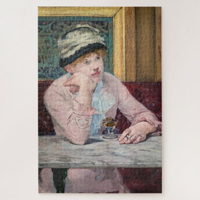Edouard Manet - Plum Brandy Jigsaw Puzzle (Vertical)
