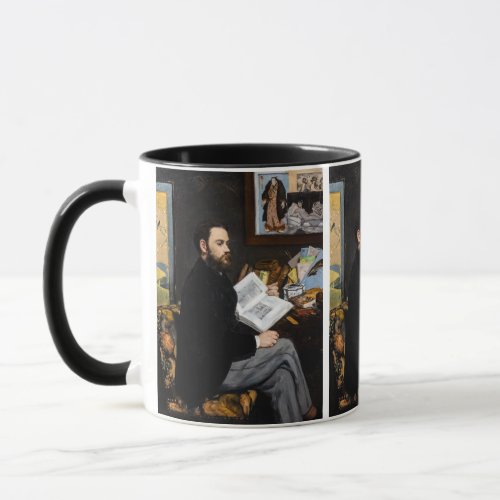 Edouard Manet _ Portrait of Emile Zola Mug