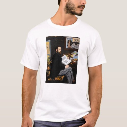 Edouard Manet _ Portrait of Emile Zola T_Shirt