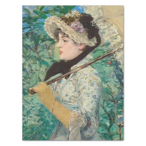 douard Manet Spring Victorian Artwork Art Tissue Paper