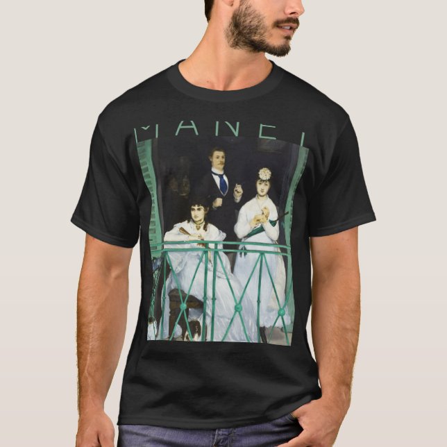 Édouard Manet  The Balcony  for Artists T-Shirt (Front)