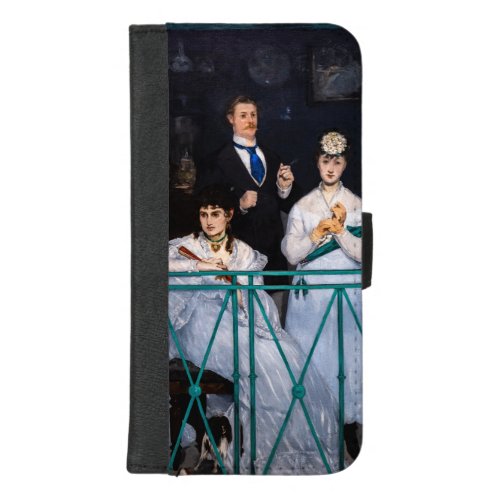 Edouard Manet _ The Balcony  Le Balcon iPhone 87 Plus Wallet Case