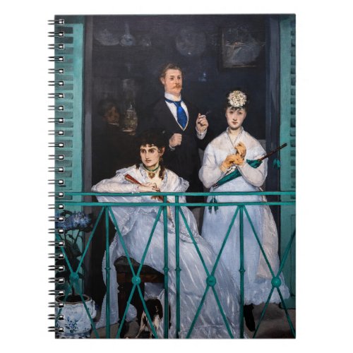 Edouard Manet _ The Balcony  Le Balcon Notebook