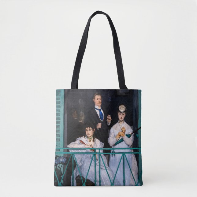 Edouard Manet - The Balcony / Le Balcon Tote Bag (Front)