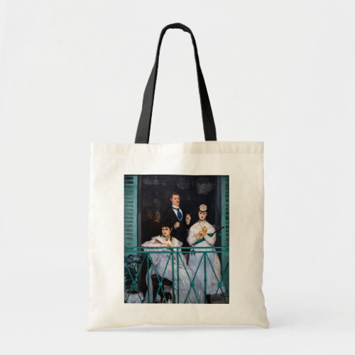 Edouard Manet _ The Balcony  Le Balcon Tote Bag