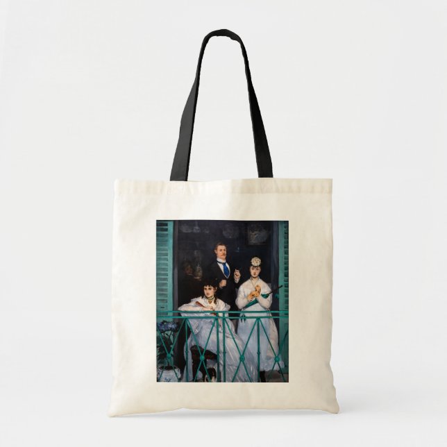 Edouard Manet - The Balcony / Le Balcon Tote Bag (Front)