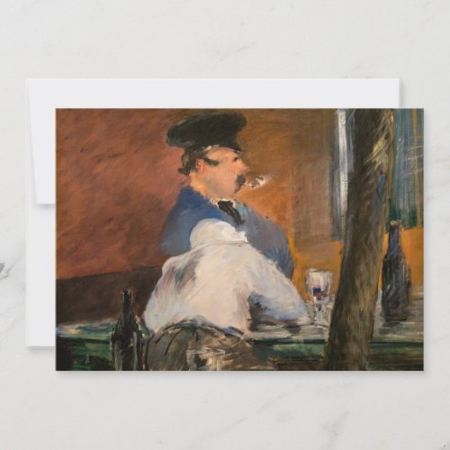 Edouard Manet _ The Bar Le Bouchon Invitation