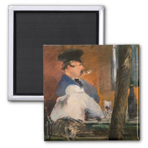 Edouard Manet _ The Bar Le Bouchon Magnet