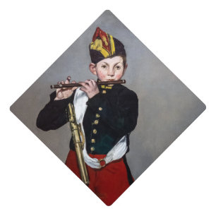 Edouard Manet - The Fifer / Young Flautist Graduation Cap Topper