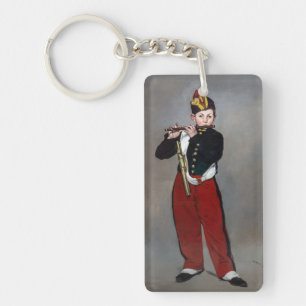 Edouard Manet - The Fifer / Young Flautist Keychain