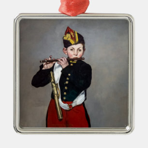 Edouard Manet - The Fifer / Young Flautist Metal Ornament
