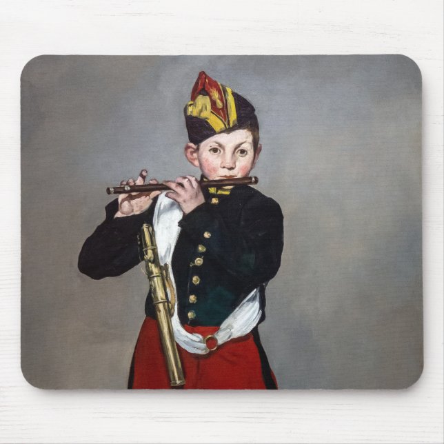 Edouard Manet - The Fifer / Young Flautist Mouse Pad (Front)