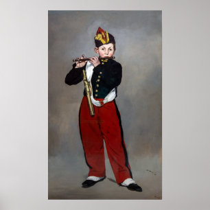 Edouard Manet - The Fifer / Young Flautist Poster