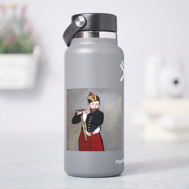 Edouard Manet - The Fifer / Young Flautist Sticker (HydroFlask)