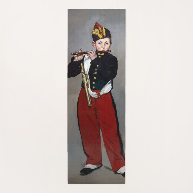 Edouard Manet - The Fifer / Young Flautist Yoga Mat (Back)