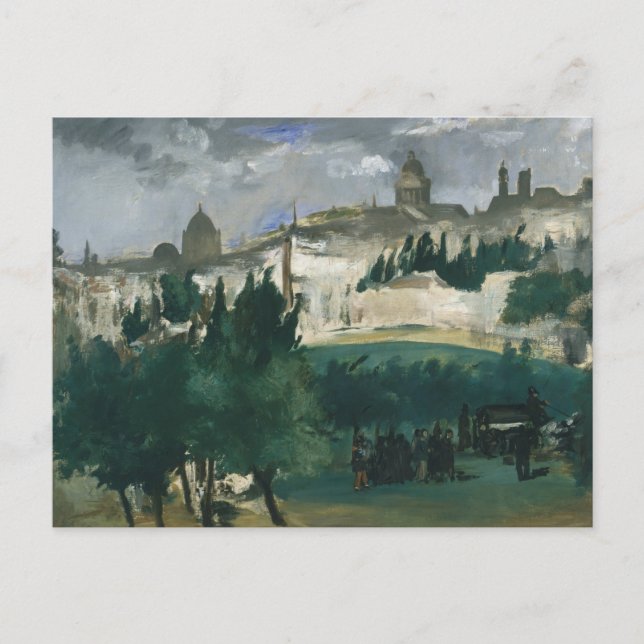 Edouard Manet - The Funeral Postcard (Front)
