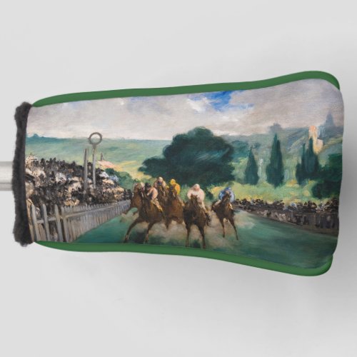 Edouard Manet _ The Races at Longchamp Golf Head Cover