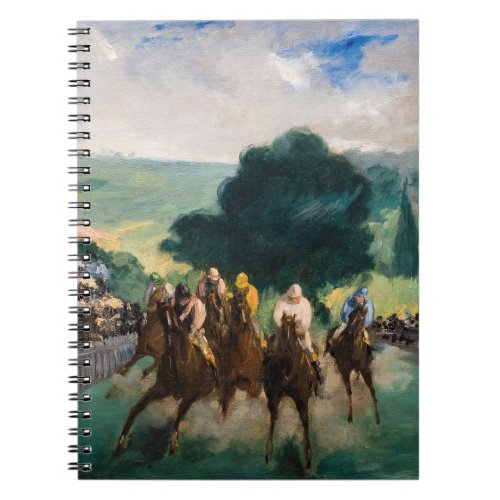 Edouard Manet _ The Races at Longchamp Notebook