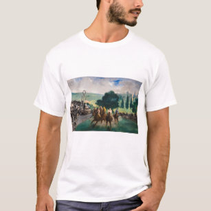Edouard Manet - The Races at Longchamp T-Shirt
