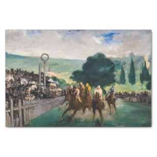 Edouard Manet - The Races at Longchamp Tissue Paper