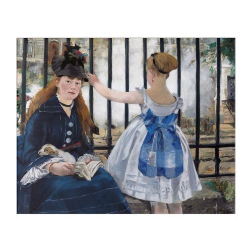 Edouard Manet _ The Railway Acrylic Print