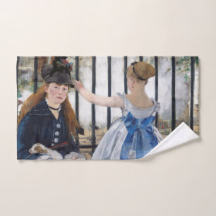 Edouard Manet - The Railway Bath Towel Set