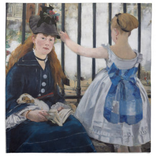 Edouard Manet - The Railway Cloth Napkin