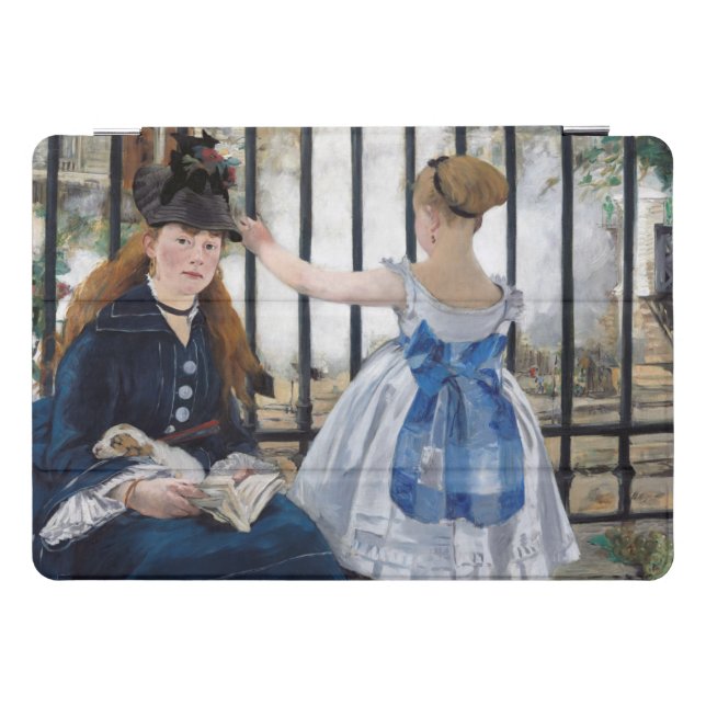 Edouard Manet - The Railway iPad Pro Cover (Horizontal)