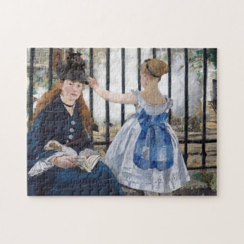 Edouard Manet _ The Railway Jigsaw Puzzle