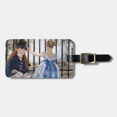 Edouard Manet _ The Railway Luggage Tag