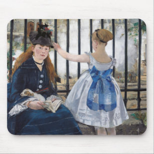 Edouard Manet - The Railway Mouse Pad