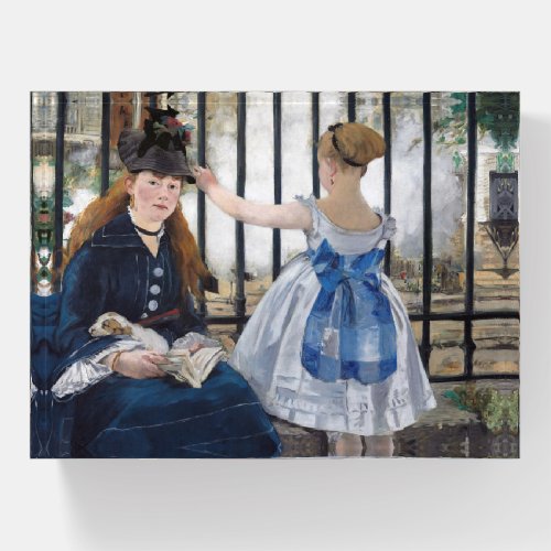 Edouard Manet _ The Railway Paperweight