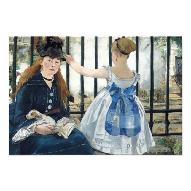 Edouard Manet - The Railway Photo Print (Front)
