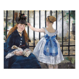 Edouard Manet - The Railway Photo Print