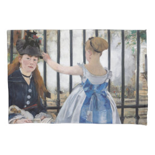 Edouard Manet - The Railway Pillow Case
