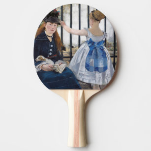 Edouard Manet - The Railway Ping Pong Paddle