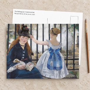 Edouard Manet - The Railway Postcard