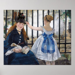 Edouard Manet - The Railway Poster