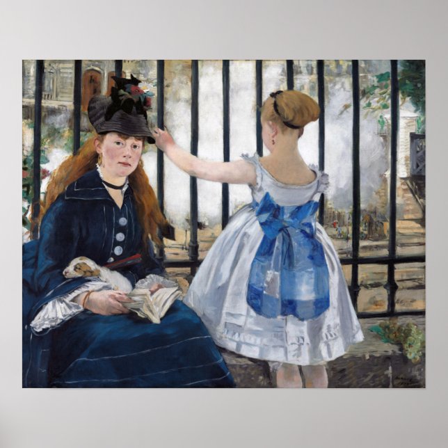 Edouard Manet - The Railway Poster (Front)