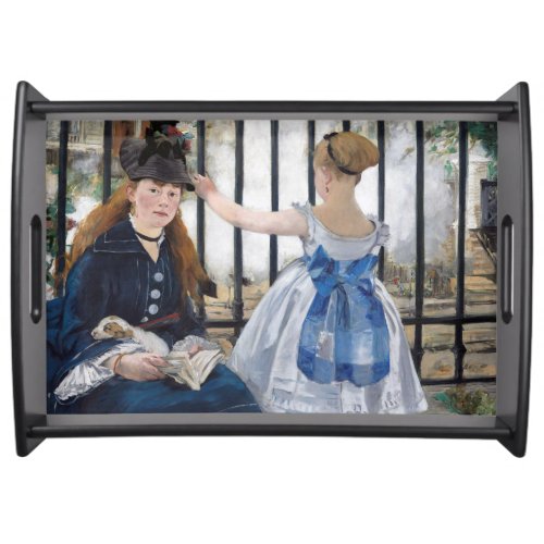 Edouard Manet _ The Railway Serving Tray