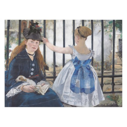 Edouard Manet _ The Railway Tablecloth