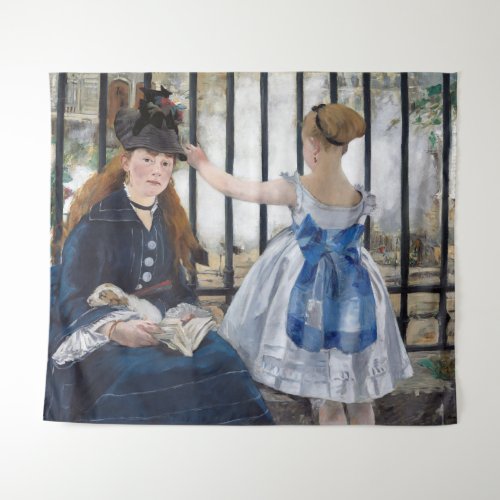 Edouard Manet _ The Railway Tapestry