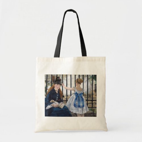 Edouard Manet _ The Railway Tote Bag