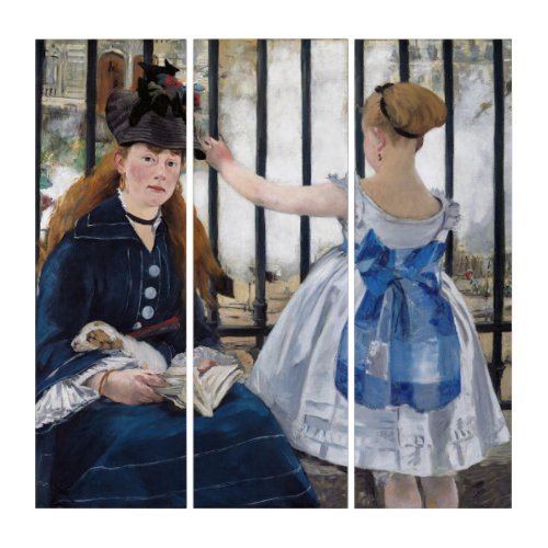 Edouard Manet _ The Railway Triptych