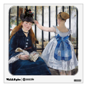 Edouard Manet - The Railway Wall Decal